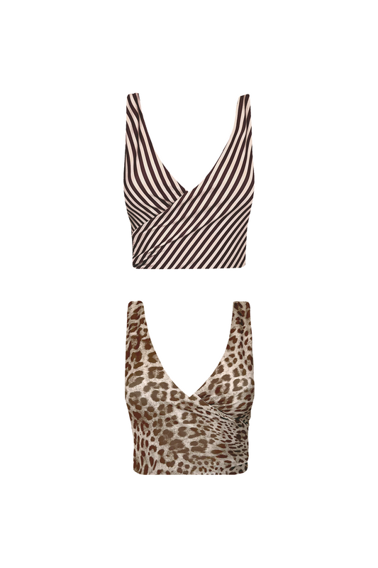 Samba Reversible Bikini Wrap Top