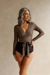 Valencia Longsleeve Swim Wrap Top