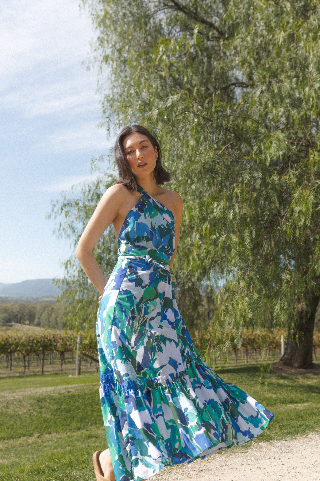Dahlia Multiway Skirt - Monet – Baiia Swim