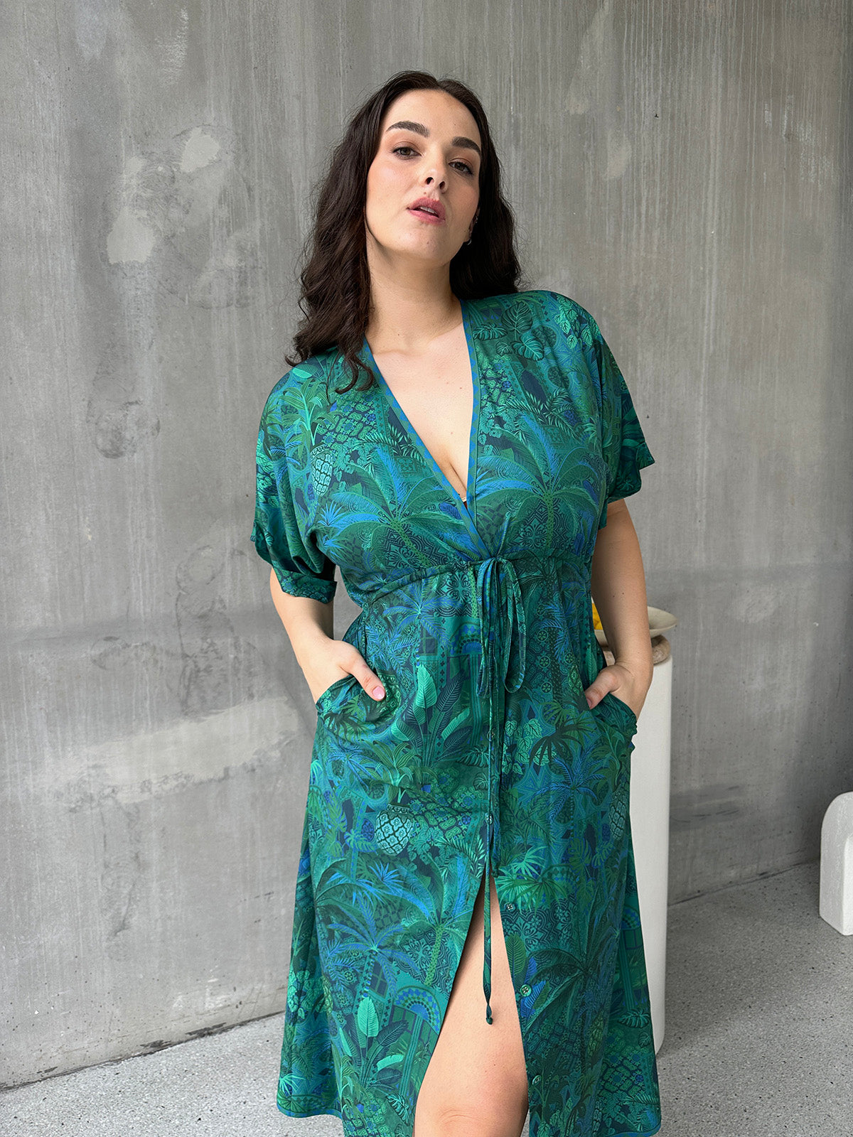 Cecile Kaftan Dress - Brasilia