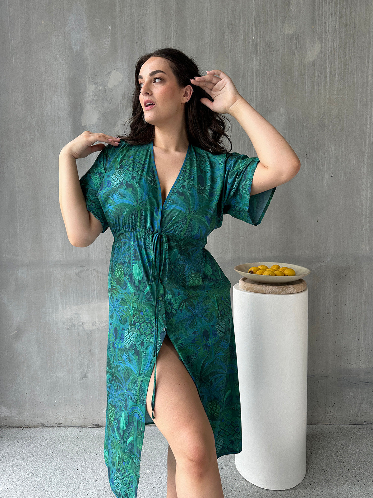 Cecile Kaftan Dress - Brasilia