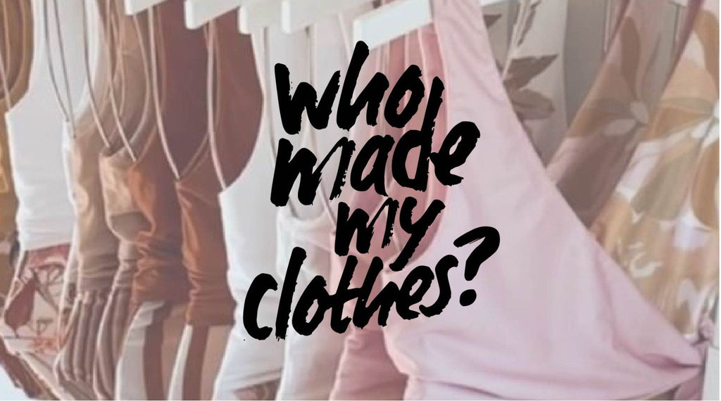 Fashion Revolution #WhoMadeMyClothes