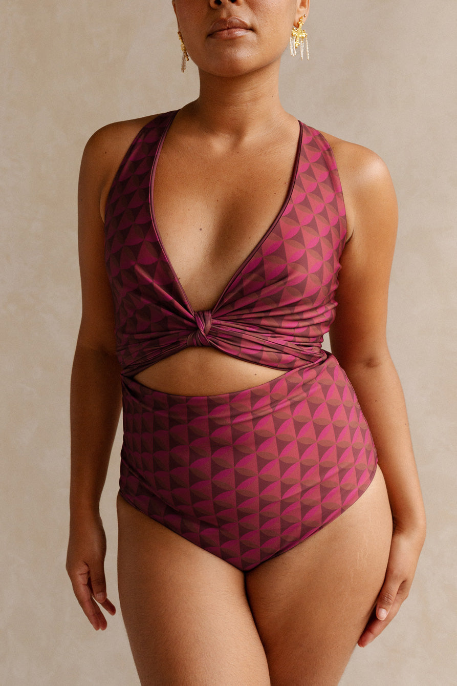 Maroon swimsuit top online