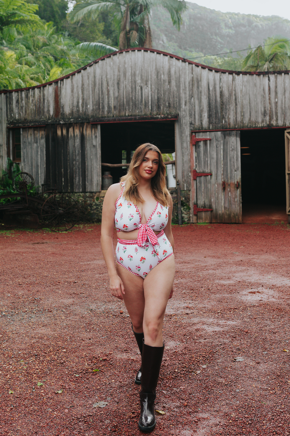 Betty One-Piece Wrap Top (PRE ORDER)