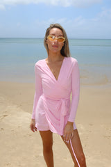 Bon Bon Wrap Mini Skirt