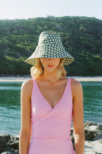 Linen Bucket Hat - Eden