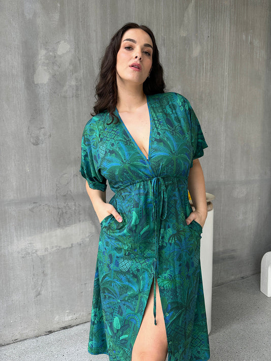 Cecile Kaftan Dress - Brasilia