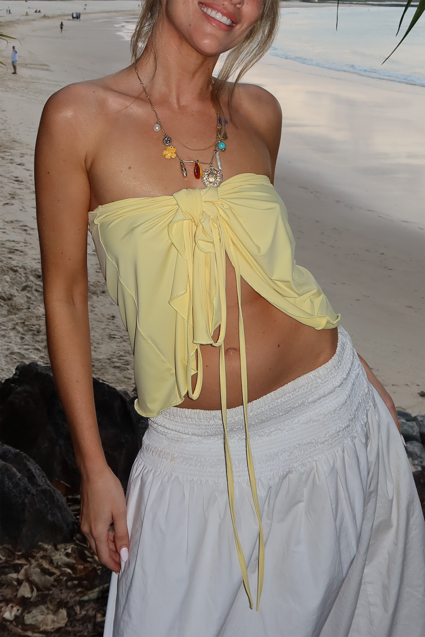 Meringue Wrap Mini Skirt