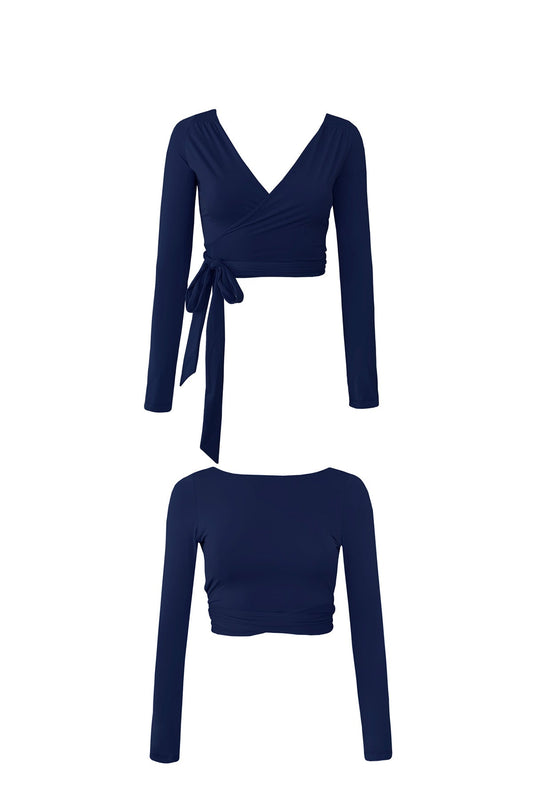 Riad Longsleeve Swim Wrap Top
