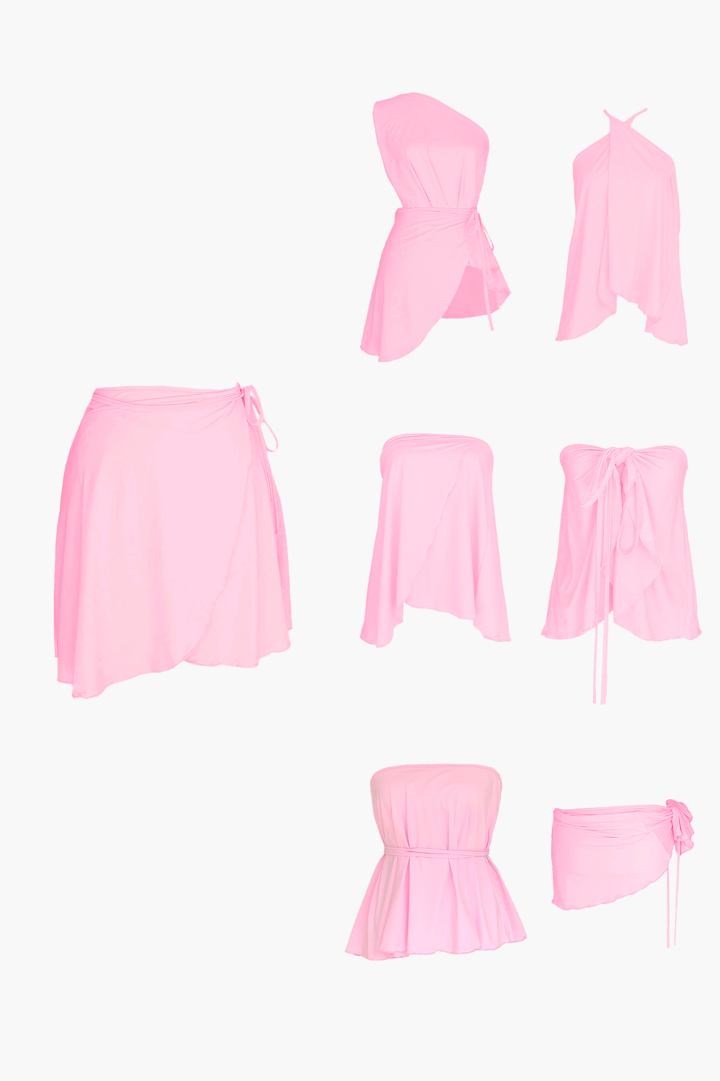 Bon Bon Wrap Mini Skirt