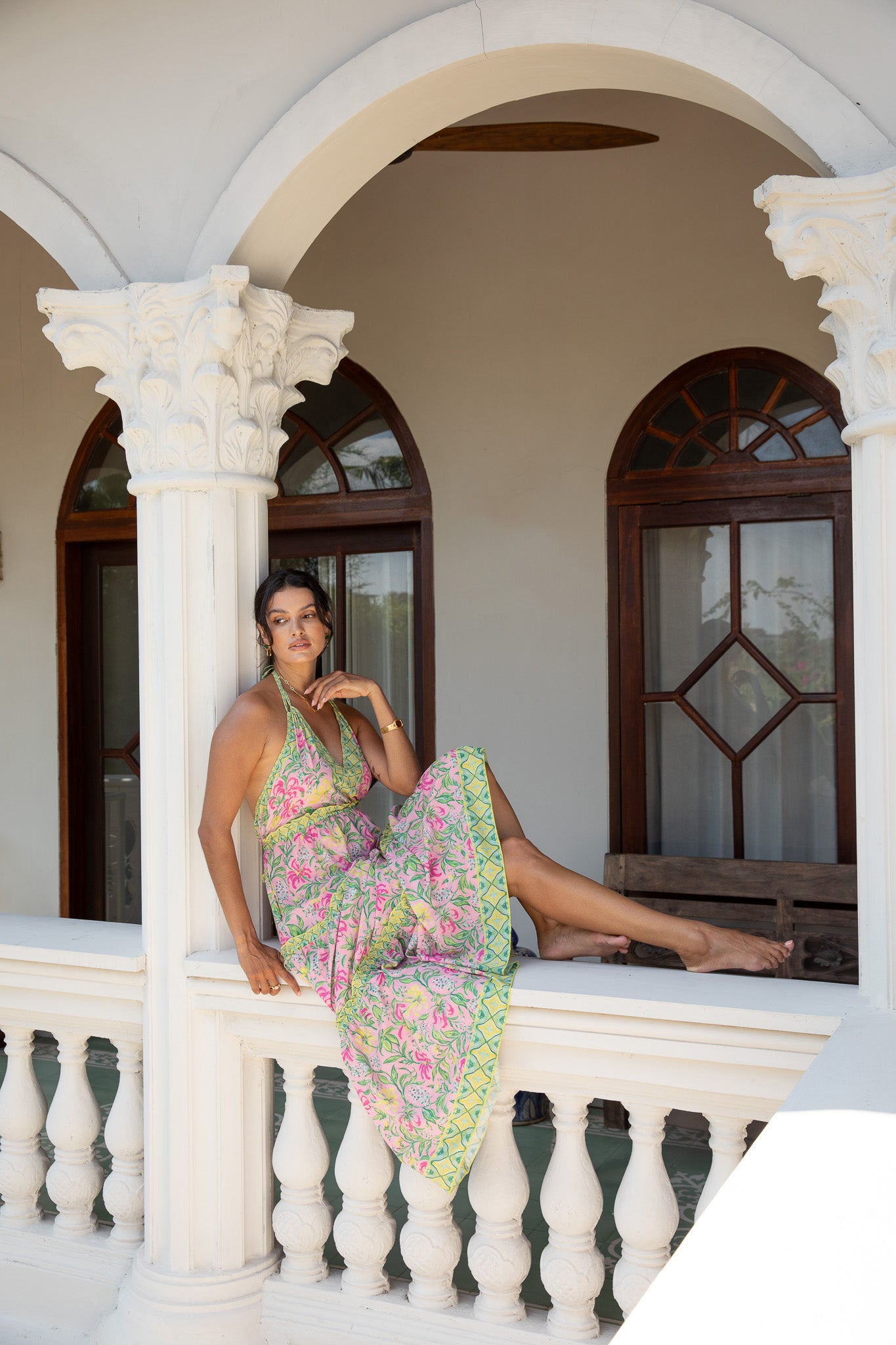 55◆パピリーヒルズ　スイートセーラースタイル【OROKU】 Viviana Multiway Dress - Limoncello – Baiia Swim