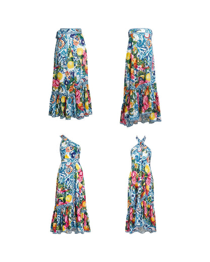 Dahlia Multiway Skirt - Sicilia