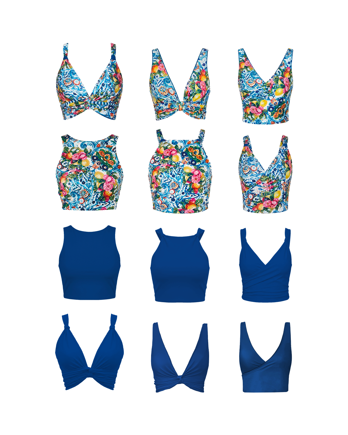 Sicilia One-Piece Wrap Top