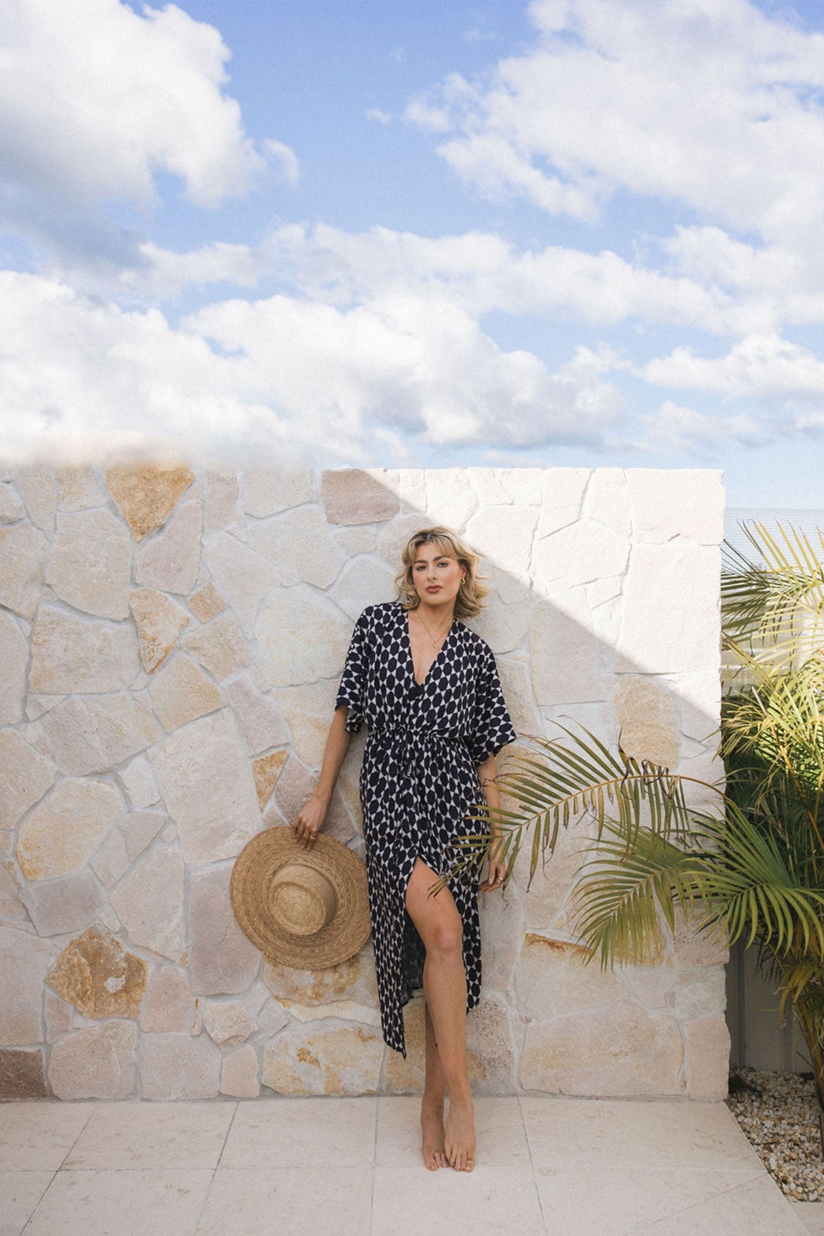 Cecile Kaftan Dress - Mirage